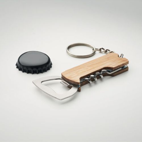 3-in-1 bamboo keychain - Image 4